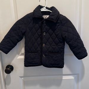 American Widgeon quilted Navy Blue jacket size 4